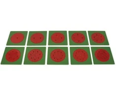 Dėlionė TimeTEX Metalinių Skritulių - trupmenų rinkinys "Montessori Premium" (TT94496)