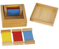 Dėlionė TimeTEX Pirmoji Spalvų lentelių dėžutė, 3 poros "Montessori Premium" (TT94205)