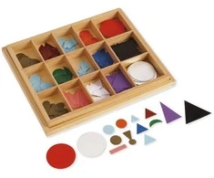 Dėlionė TimeTEX Plastikiniai Gramatikos Simboliai, dėžutėje "Montessori Premium" (TT94332)