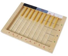 Dėlionė TimeTEX Plokščias karoliukų rėmelis "Montessori Premium" (TT94477)