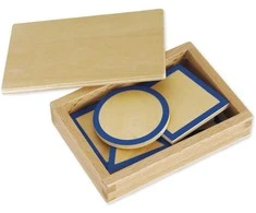Dėlionė TimeTEX Plokščios geometrinės figūros "Montessori Premium" (TT94231)
