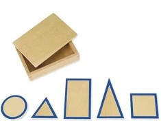 Dėlionė TimeTEX Plokščios geometrinės figūros "Montessori Premium" (TT94231)