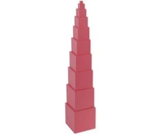 Dėlionė TimeTEX Rožinis bokštas "Montessori Premium" (TT94232)