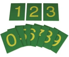 Dėlionė TimeTEX Šiurkštūs Skaitmanys "Montessori Premium" (TT94403)