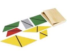 Dėlionė TimeTEX Trikampiai "Montessori Premium" (TT94265)