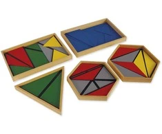 Dėlionė TimeTEX Trikampiai "Montessori Premium" (TT94265)