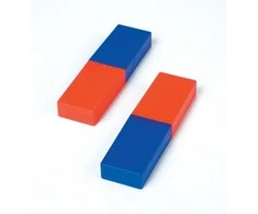 Shaw Magnets Kiti 2 Lazdelės formos magnetai su plastikiniu apvalkalu