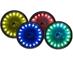 Megaform PUSH Puck – 4 šviečiančių reakcijos diskų rinkinys (M826750)