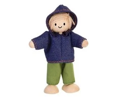 PlanToys žaislas - lėlė Berniukas (PT7404)