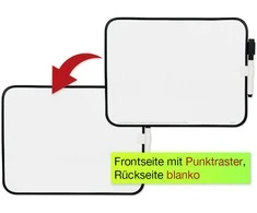 TimeTEX baltos, magnetinės lentelės A4 Plus rinkinys (TT62289)
