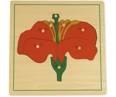 TimeTEX Dėlionė Gėlė "Montessori Premium" (TT94781)