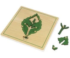 TimeTEX Dėlionė Lapas "Montessori Premium" (TT94782)