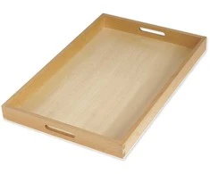 TimeTEX didelis medinis padėklas "Montessori Premium" (TT94102)