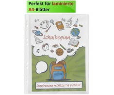 TimeTEX Įmaučių A4 + formato rinkinys, laminuotiems dokumentams, 80 my, 100 vnt. (TT64333)