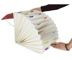 TimeTEX Kartoninis A4-Plus aplankas su daug skyrelių, spalvotas (TT1060x)