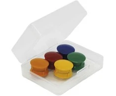 TimeTEX Magnetų rinkinys dėžutėje, skersmuo 21mm, 10 vnt. (TT93138)