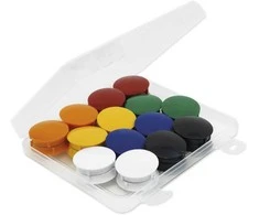 Timetex Magnetų rinkinys dėžutėje, skersmuo 32 mm, 28 vnt. (TT93136)