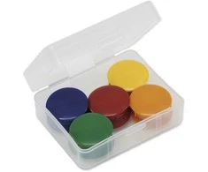Timetex Magnetų rinkinys dėžutėje, skersmuo 27mm, 10 vnt. (TT93137)