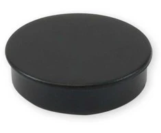TimeTEX Magnetų rinkinys, juodi, skersmuo 24 mm, 50 vnt. (TT93153)