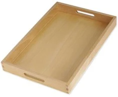 TimeTEX mažas medinis padėklas "Montessori Premium" (TT94101)