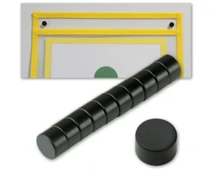 TimeTEX Neodimio magnetų rinkinys, 10 vnt., 8 mm skersmens, 5 mm aukščio (TT93127)