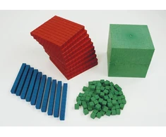 TimeTEX Pagrindinis skaičiavimo rinkinys, 121 dalių, RE-Wood „Montessori Premium“ (TT92521)