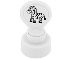 TimeTEX Perpetuum šilkografinis antspaudas - Zebras, apvalus (TT62335)