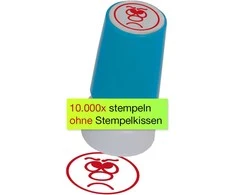 TimeTEX Perpetuum šilkografinis antspaudas su liūdnu veideliu (TT62962)