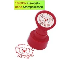 TimeTEX Perpetuum šilkografinis antspaudas - Liūtukas, apvalus (TT62332)