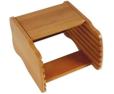 TimeTEX Stovas 6 Gyvūnų dėlionėms susidėti "Montessori Premium" (TT94745)
