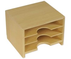 TimeTEX Susidėjimo dėžutė, akirta Lapų kortelėms "Montessori Premium" (TT94773)