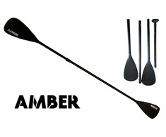 Kombinuotas irklas irklentei AMBER COMBI BASIC, 170-230 cm, PP/DURAL, 4 dalys, Reguliuojama