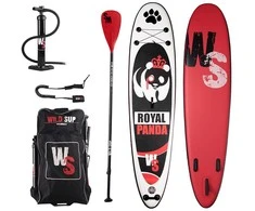 Pripučiama irklentė WILDSUP ROYAL PANDA 11.3, 344 x 80 x 15 cm, Double layer, 27 psi
