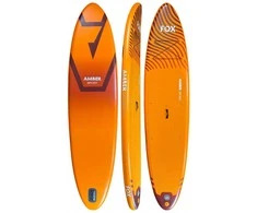Pripučiamos irklentės komplektas AMBER FOX 12.1 LITE, 376 x 87 x15 cm, iki 230 kg, 15 psi