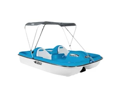 Vandens dviratis PELICAN MONACO DLX ANGLER, 229 x 159 cm, 50 kg, 2 suaugę + 2 maži vaikai, RAM-X, HDPE, Pagaminta Kanadoje, Mėlynas