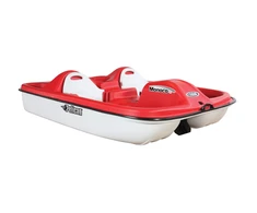Vandens dviratis PELICAN MONACO, 229 x 159 cm, 46 kg , 2 suaugę + 2 maži vaikai, RAM-X, HDPE, Pagaminta Kanadoje, Raudona