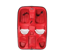 Vandens dviratis PELICAN MONACO, 229 x 159 cm, 46 kg , 2 suaugę + 2 maži vaikai, RAM-X, HDPE, Pagaminta Kanadoje, Raudona