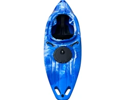 WW balto vandens kajakas AMBER L.O.G. CLUB, 261 x 63 x 38 cm, Mėlyna Balta, iki 120 kg, HDPE