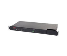 APC KVM 2G, skaitmeninis / IP, 1 nuotolinis / 1 vietinis vartotojas, 16 prievadų su virtualia laikmena – FIPS 140-2
