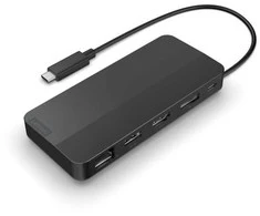 Lenovo Docking station 40B90000WW / USB-C-Reisedock Juodas