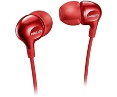 Ausinės su mikrofonu Philips Beamers SHE3555RD/00, Raudonos