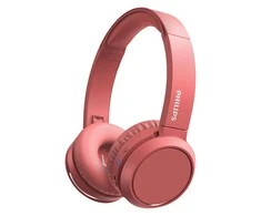 Ant ausų dedamos belaidės ausinės Philips TAH4205RD, Raudonos