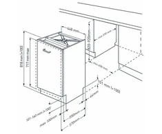 Indaplovė BEKO BDIS38120Q