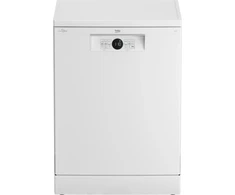 BEKO Freestanding Indaplovė BDFN26530W, Energy class D, Plotis 60 cm, SelfDry, 3rd drawer, Baltas/Damaged package