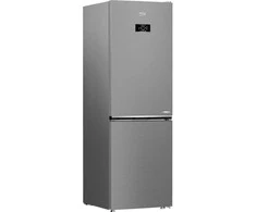 BEKO Šaldytuvas B3XRCNA364HXB, aukštis 185 cm, energijos klasė E, NeoFrost, HarvestFresh, AeroFlow, Nerūdijantis plienas