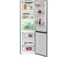 BEKO Šaldytuvas B3XRCNA364HXB, aukštis 185 cm, energijos klasė E, NeoFrost, HarvestFresh, AeroFlow, Nerūdijantis plienas