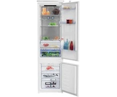 BEKO BCNA306E5ZSN įmontuojamas šaldytuvas, 193,5 cm, D energijos klasė, HarvestFresh, Neo Frost, metalinė sienelė