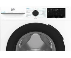 BEKO Skalbimo mašina BM3WFSU49415WB, 9kg, Energy class A, 51.8 cm, 1400 rpm, Inverter motor, Steam Cure