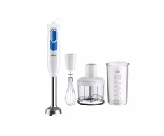 BRAUN MultiQuick 2 Rankinis maišytuvas MQ20236MWH, 600W, Nerūdijantis plienas blades, Baltas/mėlynas