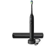 Elektrinis dantų šepetėlis Philips Philips Sonicare 3100 HX4033/32, juodas (Pažeista pakuotė)